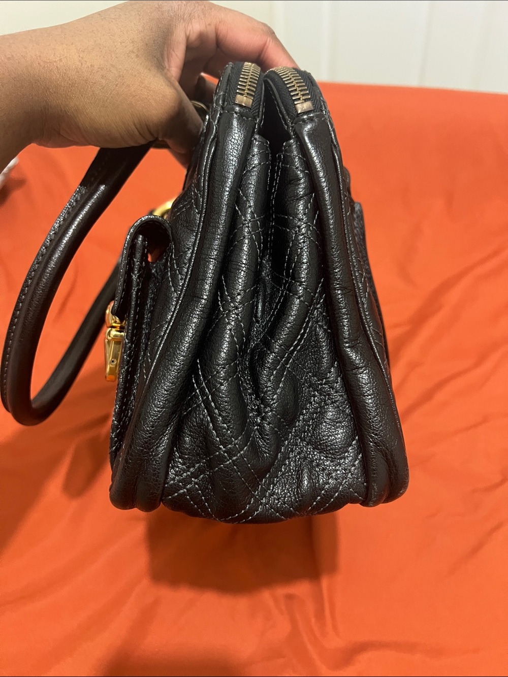 Marc Jacobs Quilted Blake Satchel - Picture 6 of 16